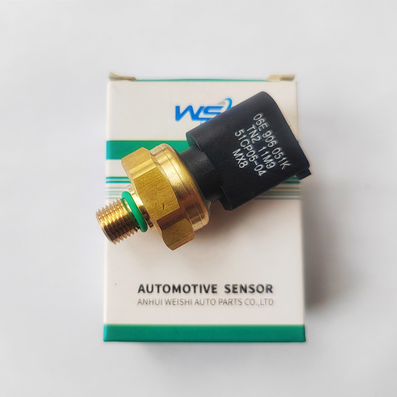 Sensor de combustível de baixa pressão 06E906051K 51CP06-03 51CP06-04 para carros Volkswagen 06E906051K - Sensor de pressão do trilho de combustível